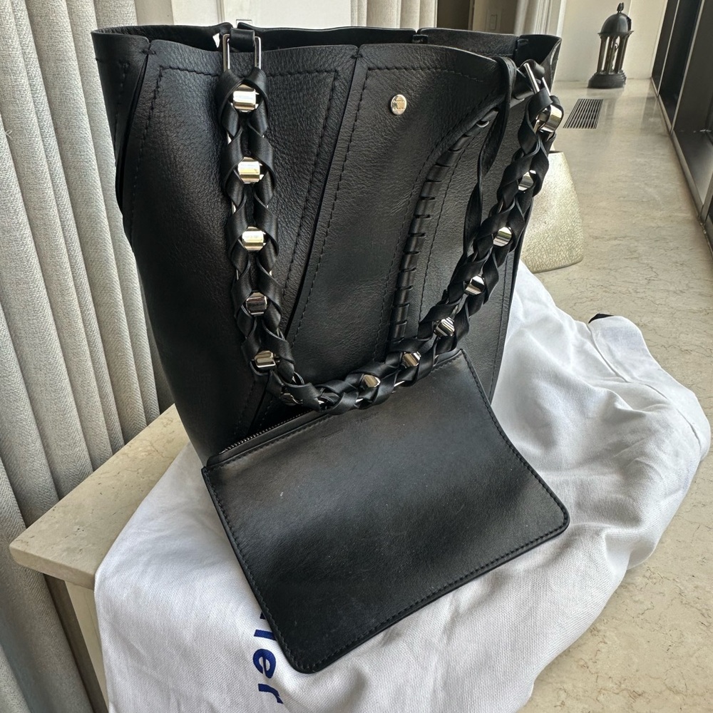 Proenza black bucket bag